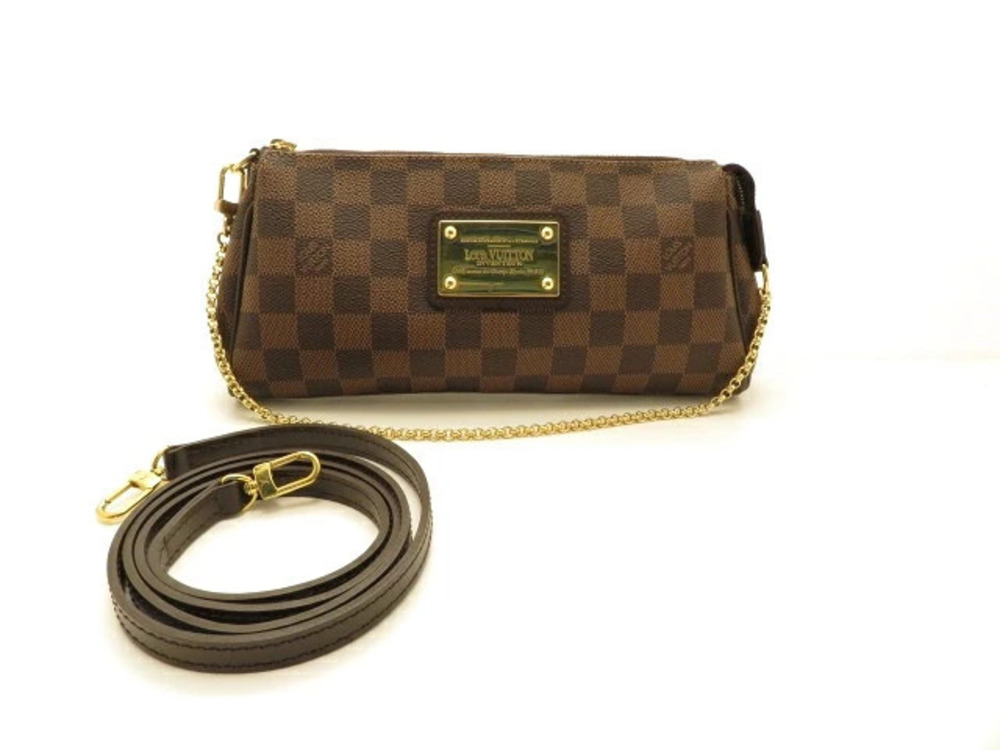 LOUIS VUITTON Eva Shoulder Bag Damier